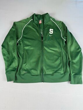 Nike Dri-FIT Michigan State Spartans Full Zip Jacket Men’s Medium